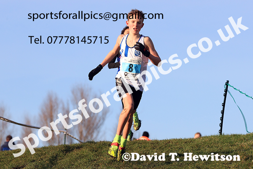 Boys under-13s 2024 NECAA Cross Country Champs., Temple Park, South Shields. Photo: David T. Hewitson/Sports for All Pics